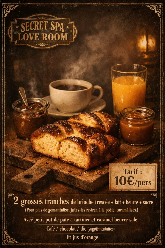 OPTION : Petit déjeuner